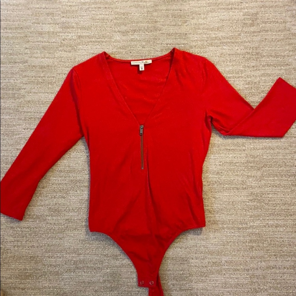 Sexy Red Bodysuit